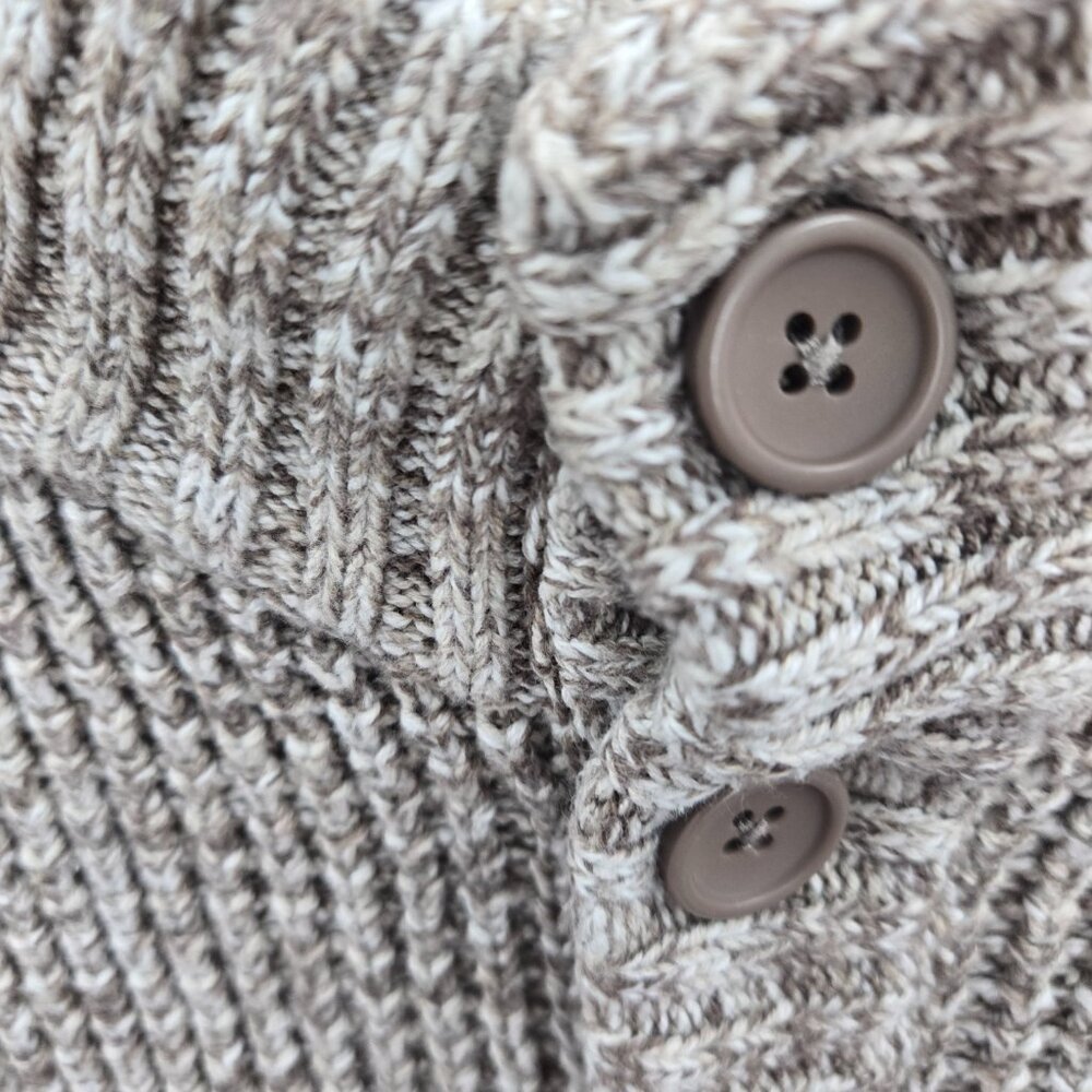 Method Gray Pullover Button Cotton/Acrylic Sweate… - image 6